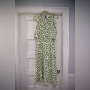 MVN the Label X Petal & Pup Floral Print Dress